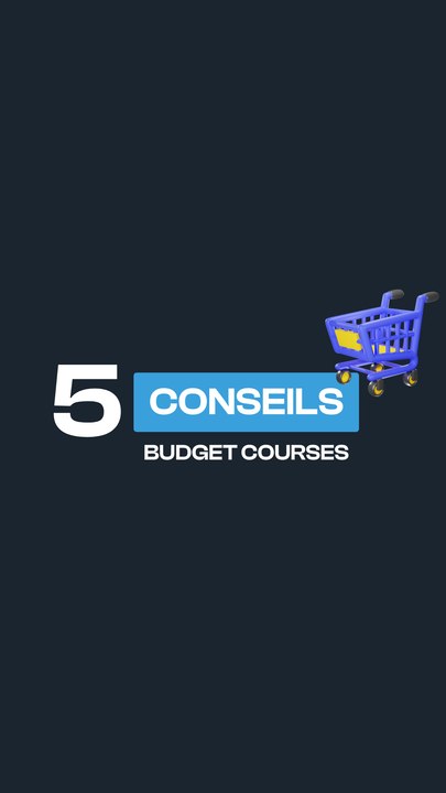 Réduire son budget courses