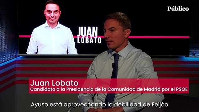 Juan Lobato: Gane o pierda, Ayuso en seis meses no estará en Madrid