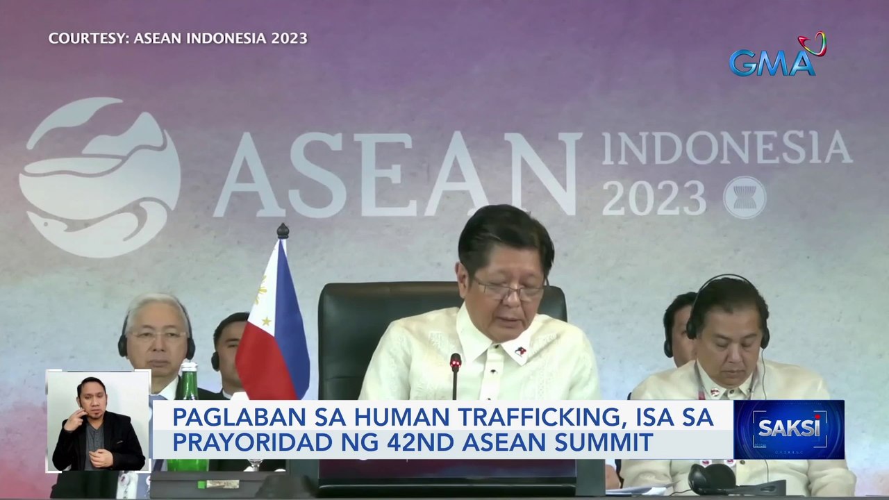 Paglaban sa human trafficking, isa sa prayoridad ng 42nd ASEAN Summit | Saksi