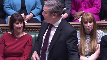 Keir Starmer tells Rishi Sunak he 'comes third in a two horse race'