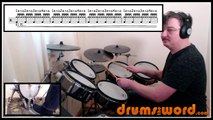 ★ Holiday In Cambodia (Dead Kennedys) ★ Drum Lesson CLIP | How To Play Song (Bruce Slesinger)