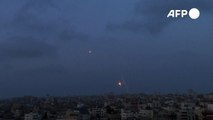 إطلاق دفعة جديدة من الصواريخ من غزة في اتجاه إسرائيل