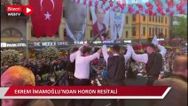 Ekrem İmamoğlu'ndan horon resitali