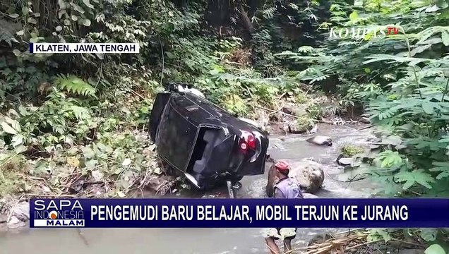 Sopir Baru Belajar Mengemudi, Mobil Sedan Terjun ke Jurang 20 Meter di Klaten, Tidak Ada Korban Jiwa