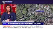 Pyrénées-Orientales: deux incendies se sont déclarés près de Perpignan