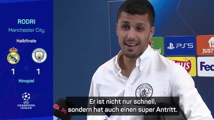 Rodri: "Vinícius hat ein großartiges Tor erzielt"