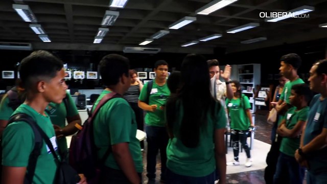 O Liberal na Escola: alunos de Cotijuba aprendem sobre comunicação durante visita ao Grupo Liberal