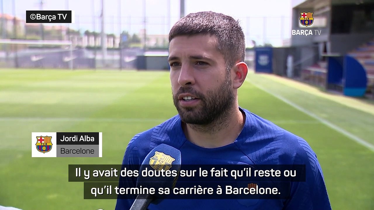 Jordi Alba : “Busquets est une légende du Barça”