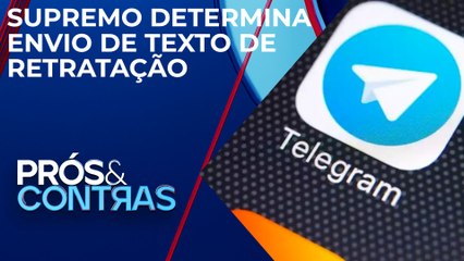 Download Video: Moraes determina que Telegram envie nova mensagem aos usuários | PRÓS E CONTRAS