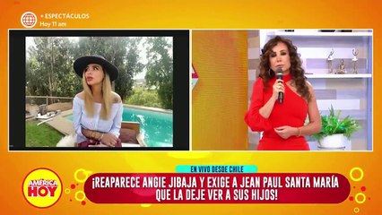 Ethel Pozo encara a Angie Jibaja en pleno programa.
