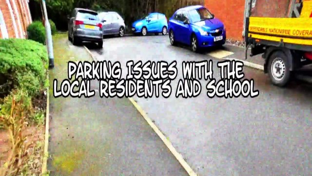 Parking issues with the local residents and school in Heol Senni, Bettws, Newport