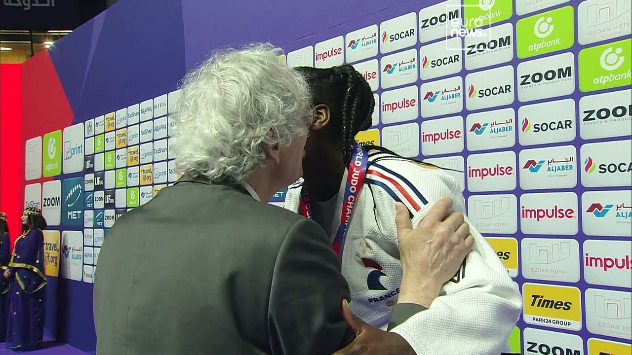 Clarisse Agbégnénou holt sich ihren sechsten Weltmeistertitel