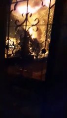 Lohore  blast  | explosion in a burnt canteen in Kalma Chowk, Lahore