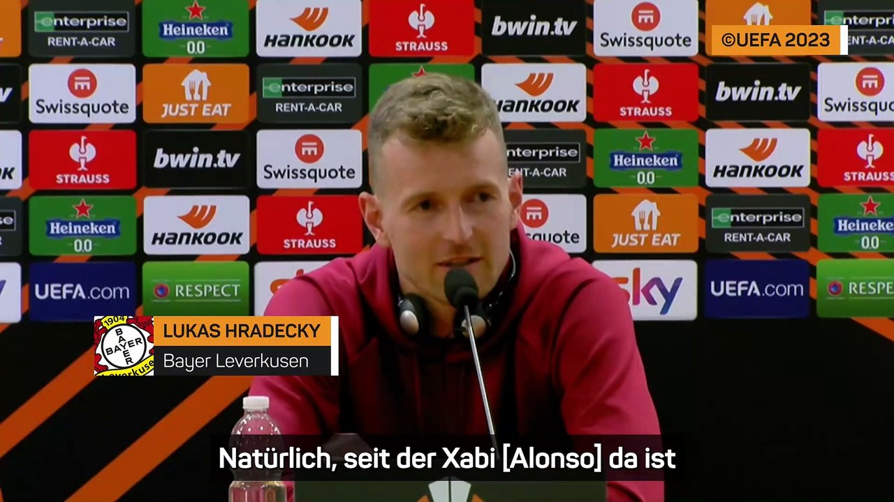 Hradecky: 'Sind extrem stabil geworden'