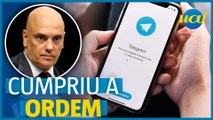 Telegram apaga mensagem contra PL das Fake News