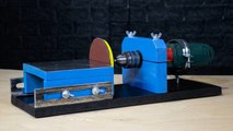 Person Creates DIY Drill Powered Sander Machine