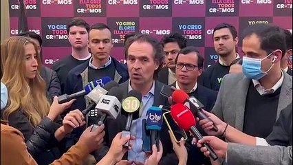 Federico Gutiérrez presenta el partido Creemos ante el país
