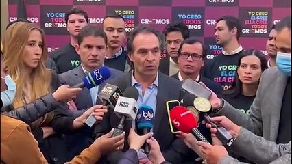 Federico Gutiérrez presenta a su partido Creemos