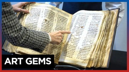 World's oldest Hebrew Bible among rare items in New York auctions