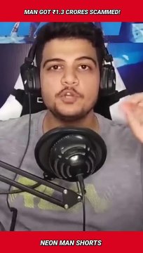 Mumbai Man got 1.3 Crores SCAMMED! How? YouTube Fraud Scam News Shorts Facts #shorts