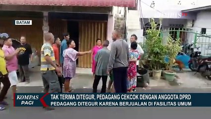 Pernyataan Anggota DPRD Batam, Udin Sihaloho Usai Terlibat Cekcok dengan Pedagang