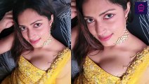 Amala Paul In Yellow Churidar Latest Shoots