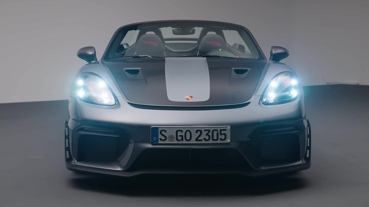 Der neue Porsche 718 Spyder RS - Hochdrehzahl-Saugmotor und konsequenter Leichtbau