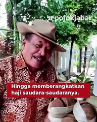 Penampilan Tak Sesuai Harta, Gaya Sederhana Haji Bolot dengan Harta dan Amal Berjalannya
