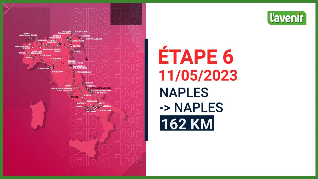 Giro 2023 : Valerio Piva préface la 6e étape du Giro