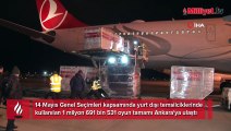 Yurt dışında kullanılan oyların tamamı Türkiye'de! Saat 05.30'da son uçak Ankara'ya geldi