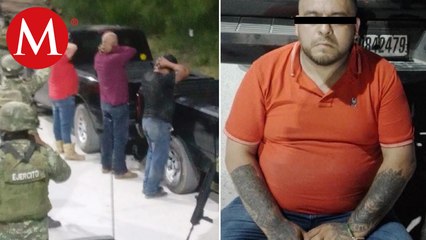 Es detenido "La Pawa" presunto lider criminal en Tamaulipas