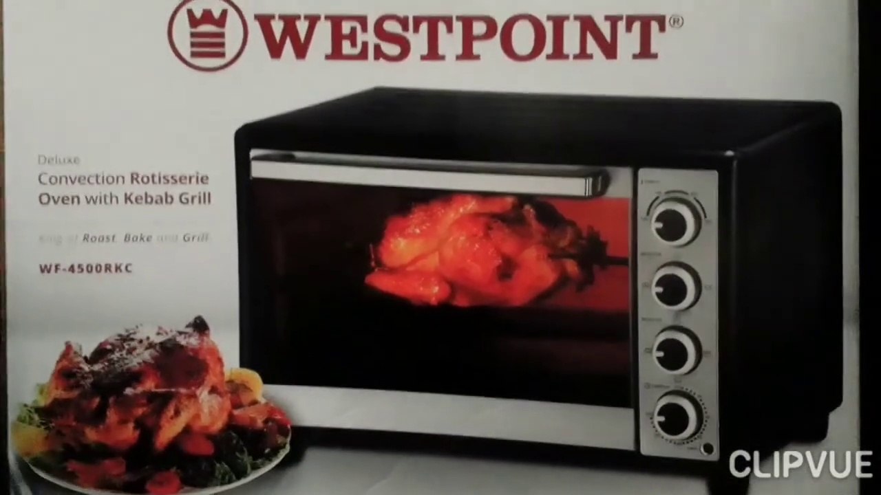 UNBOXING OF WESTPOINT CONVECTION ROTESSIRIE OVEN WITH KEBAB GRILL