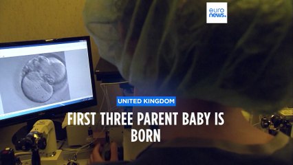First 'three parent' baby born in the UK using new IVF technique