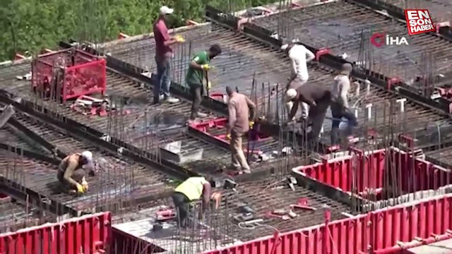 Hatay’da, deprem konutları hızla yükseliyor