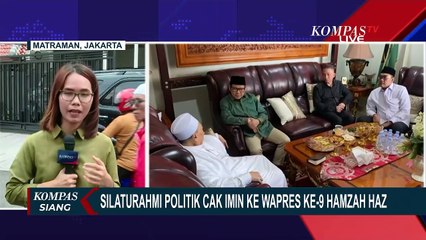 Cak Imin Sowan ke Kediaman Hamzah Haz, PKB: Silaturahmi dan Minta Nasihat Politik