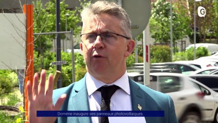 Reportage - Domène inaugure ses panneaux solaires