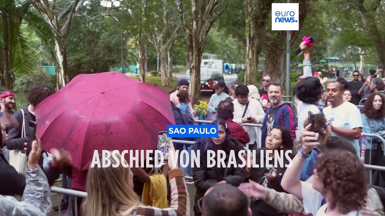 Totenwache im Planetarium für Rita Lee in Sao Paulo