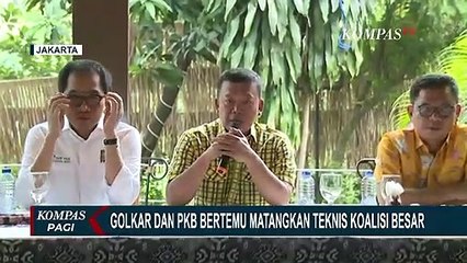 Utusan Golkar dan PKB Kembali Bertemu Matangkan Teknis Koalisi Besar