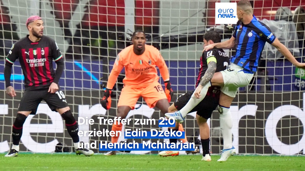 Champions League: Inter Mailand Sieger im Stadtduell-Hinspiel