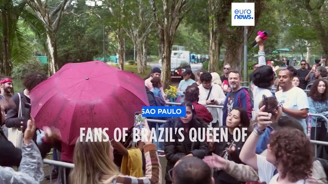 Thousands pay their last respects to Brazil's 'Queen of Rock' Rita Lee