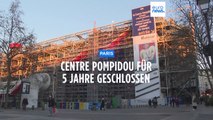 Das Centre Pompidou in Paris schließt bald für 5 Jahre