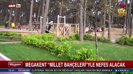 Megakent Millet Bahçeleri'yle nefes alacak