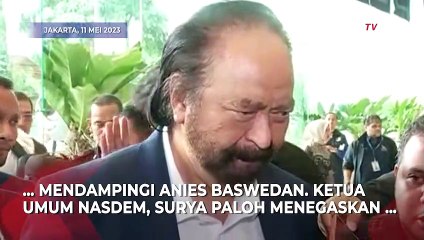 Jawaban Surya Paloh Terkait Bakal Cawapres Anies, Lihat Pendamping Ganjar dan Prabowo Dahulu?