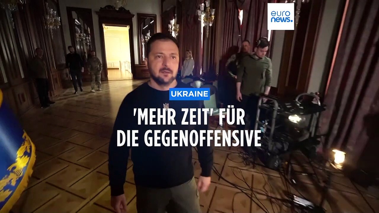 Ukrainischer Präsident Selenskyj verspricht Russland eine 'böse Überraschung'