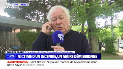 Démission du maire de Saint-Brévin: Philippe Croze, président du collectif des Brévinois attentifs et solidaires, dénonce "un manque de soutien flagrant de la part de l'État"