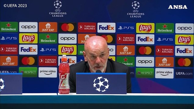Champions League, Pioli: Il ritorno una partita difficile, ma ci dobbiamo credere