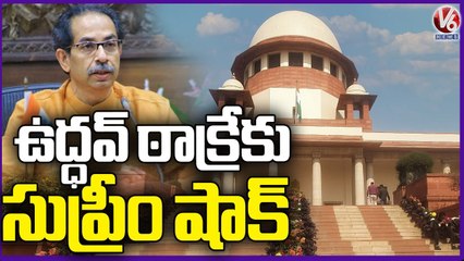 BIG Relief For Shinde  _ Supreme Court Shock To Uddhav Thackeray _  V6 News