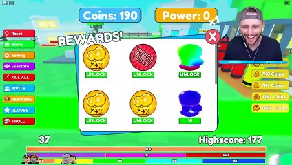 SSUNDEE Breaking Thru 613,831,917 WALLS in Roblox