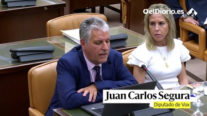 Un diputado de Vox le pregunta a Villarejo "si le está grabando" pensando que es una comisión de investigación secreta