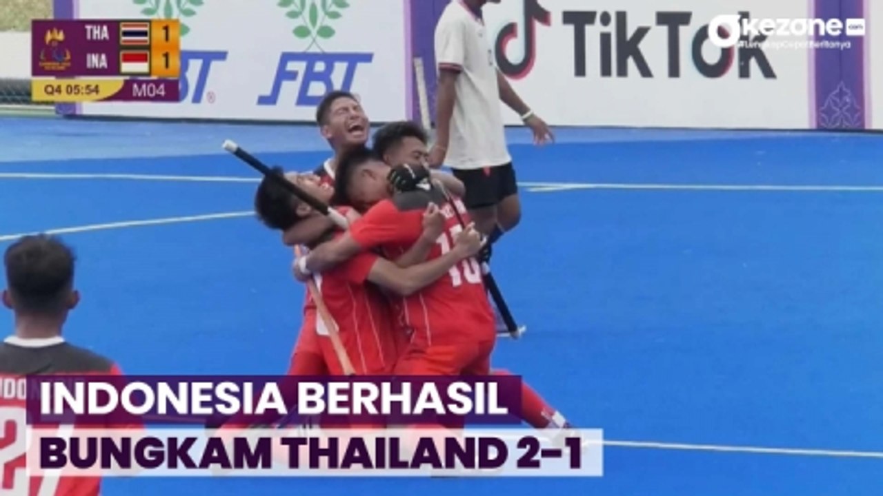 SEA Games 2023: Timnas Hockey Field Lapangan Putra Indonesia Raih Kemenangan Perdana